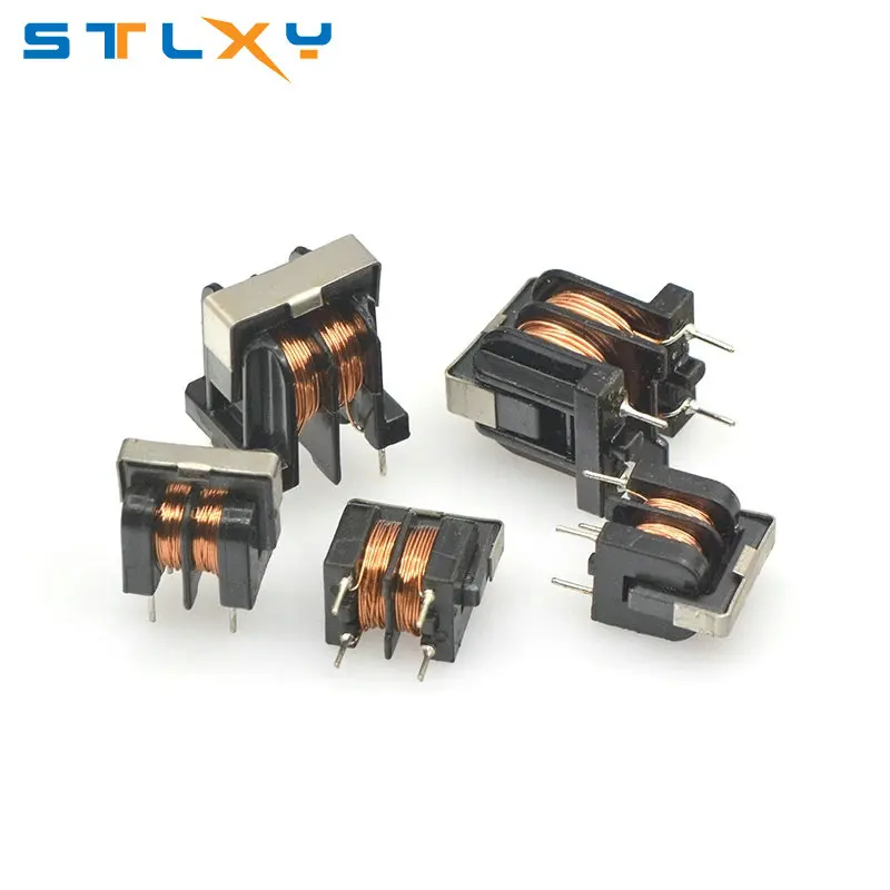 5Pcs/lot UU9.8 UF10.5 Common Mode Choke Inductor 10mH 20mH 30mH 40mH 50mH For Filter Pitch 7*8mm 10X13mm