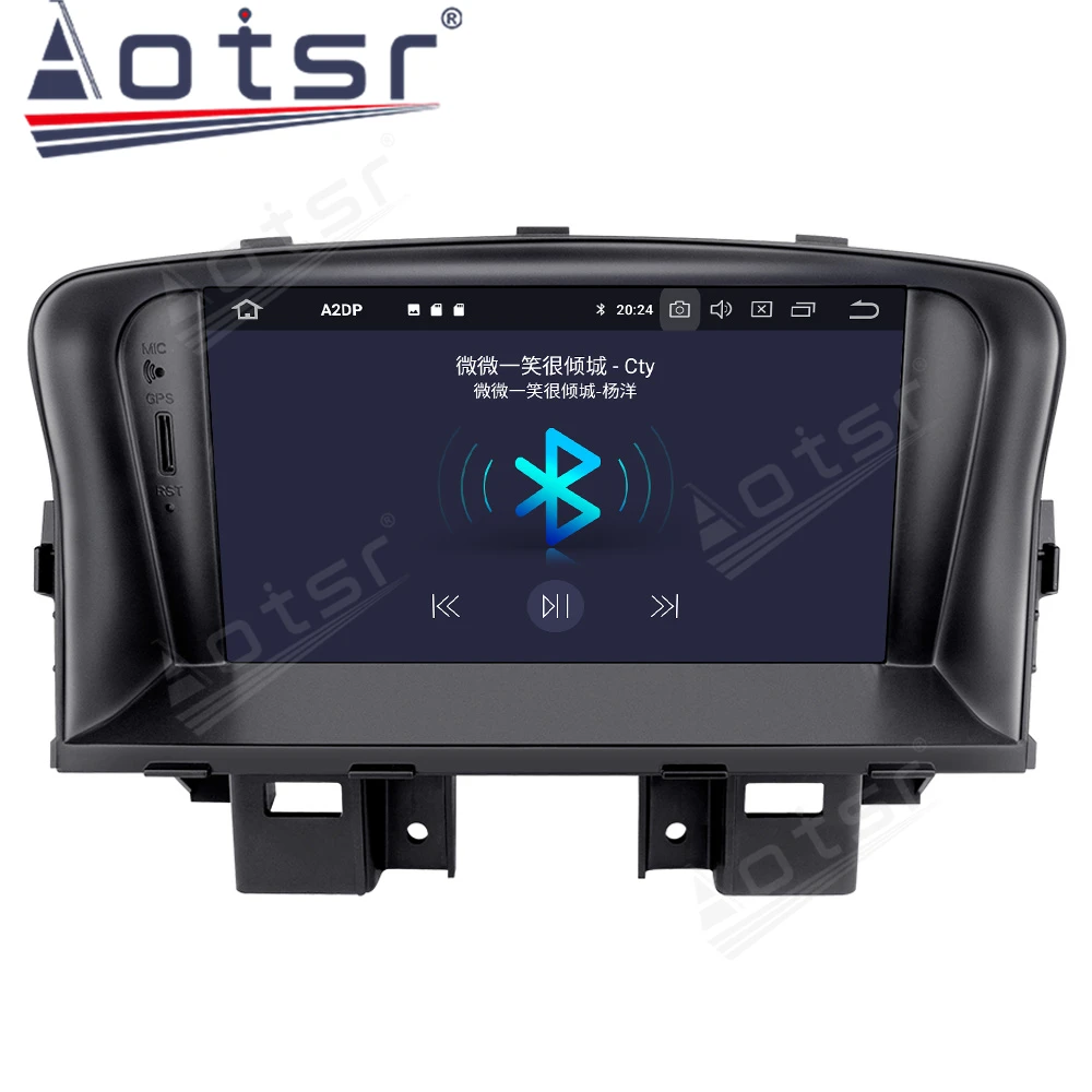 For Chevrolet Cruze 2009-2012 Android 11 Carplay Radio Player GPS Navigation Head Unit Car Stereo WIFI DSP BT