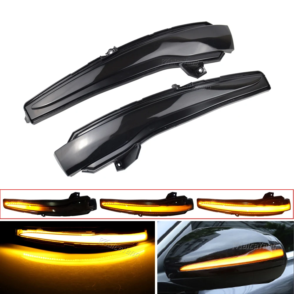 Dynamic Turn Signal BlinkerFor Mercedes Benz C E S GLC W205 X253 W213 W222 V-Class W447  Sequential Side Mirror Indicator Light