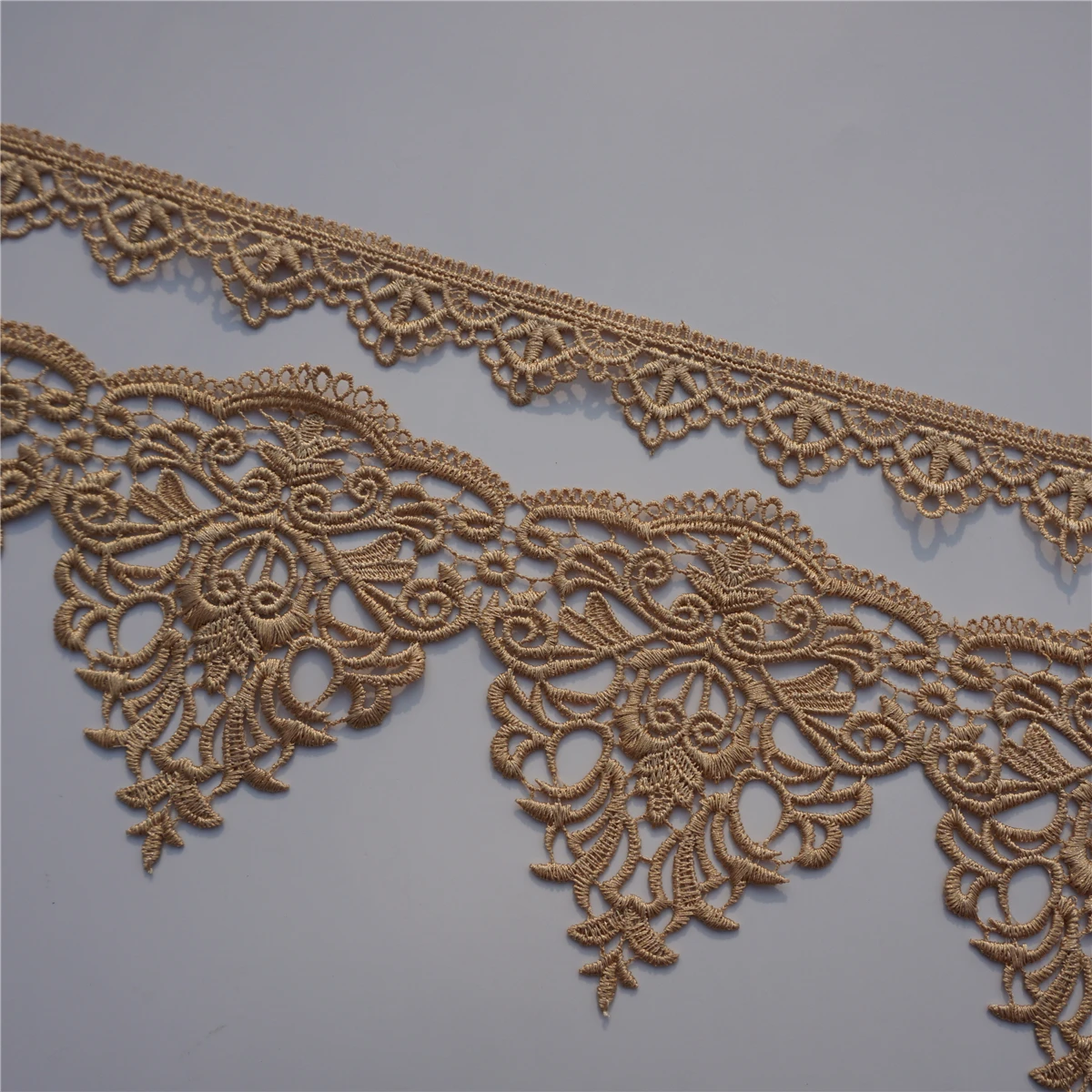 Cusack 2 Yard 12.5 CM Lace Trim for Dress Costume Home Textiles Trimmings Tape Sewing DIY Polyester High Quality