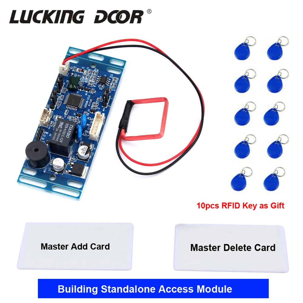 

13.56Mhz IC MF Embedded Access Control module Proximity Access Control System Board Building intercom module 2500 user