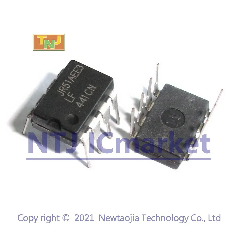 5 PCS LF441CN DIP-8 LF 441CN LF441 Low Power JFET Input Operational Amplifier Chip IC