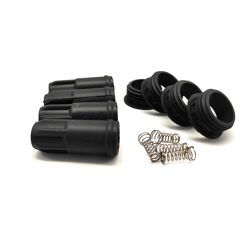 4 PCS Ignition Coil 0986221001 Rubber Kit For Mitsubishi 3.8 4WD Primastar Kubistar Opel Vauxhall Vivaro Avantime Espace Kangoo