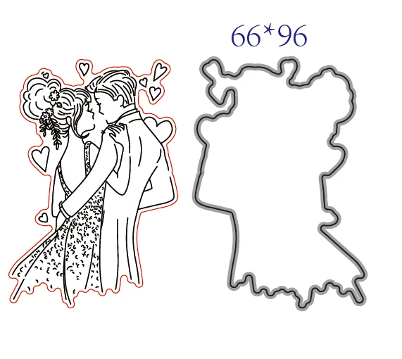 Wedding hug Transparent Clear pattern Stamps for DIY Scrapbooking/Card Making/Kids Christmas Fun Decoration Suppliestampons