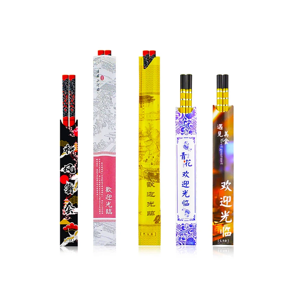 Customizing Restaurant Chopsticks Cover Fast Shipping and Free Design
