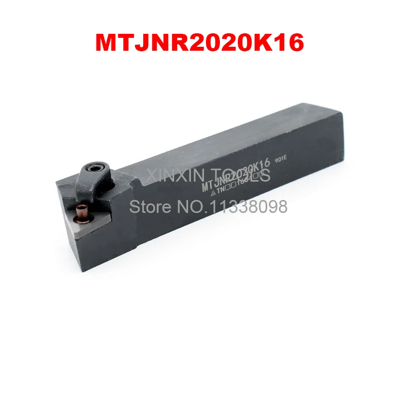 MTJNR2020K16/ MTJNL2020K16 Indexable External turning tool holder,CNC Turning Tool Cutter,Lathe tool Holder For TNMG160404/08