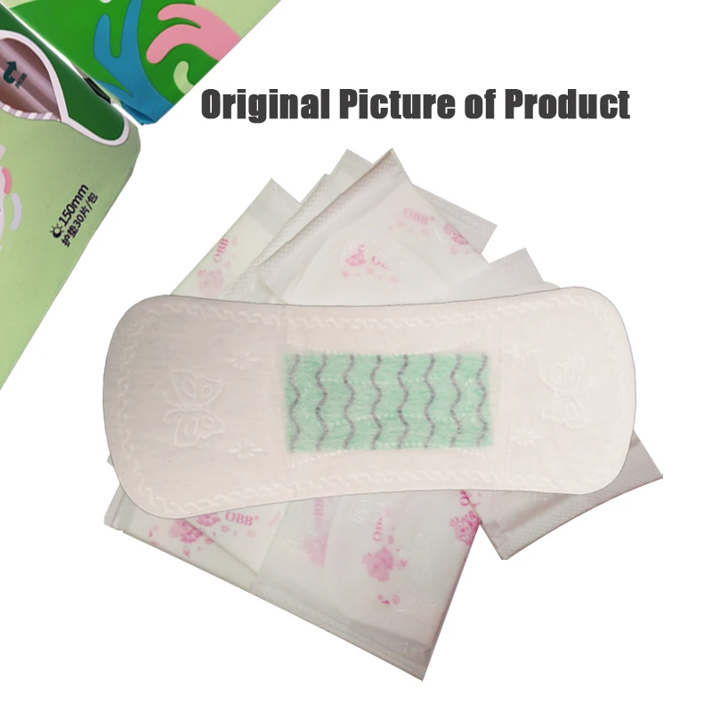 6packs  Anion Santitary Napkin Women Menstrual Pads Panty Liners for Daily Use Health Care pads daily Sanitary Towel Lady Pads