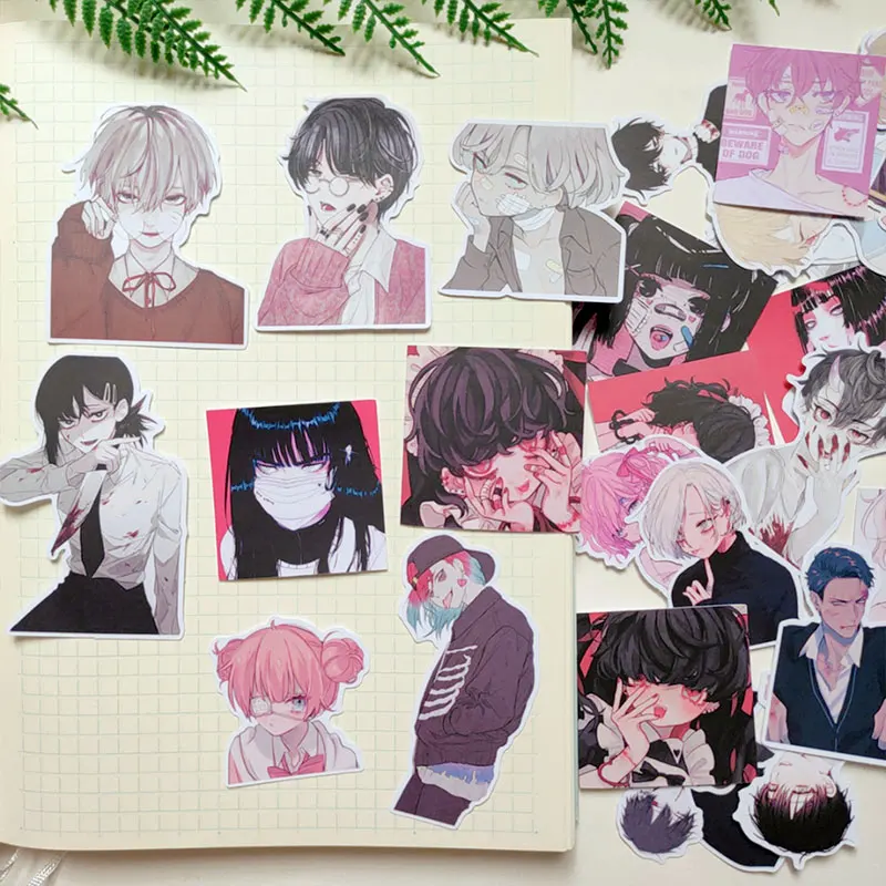 52pcs Comics Star Stickers/Scrapbooking /Decorative /DIY Craft Photo Albums