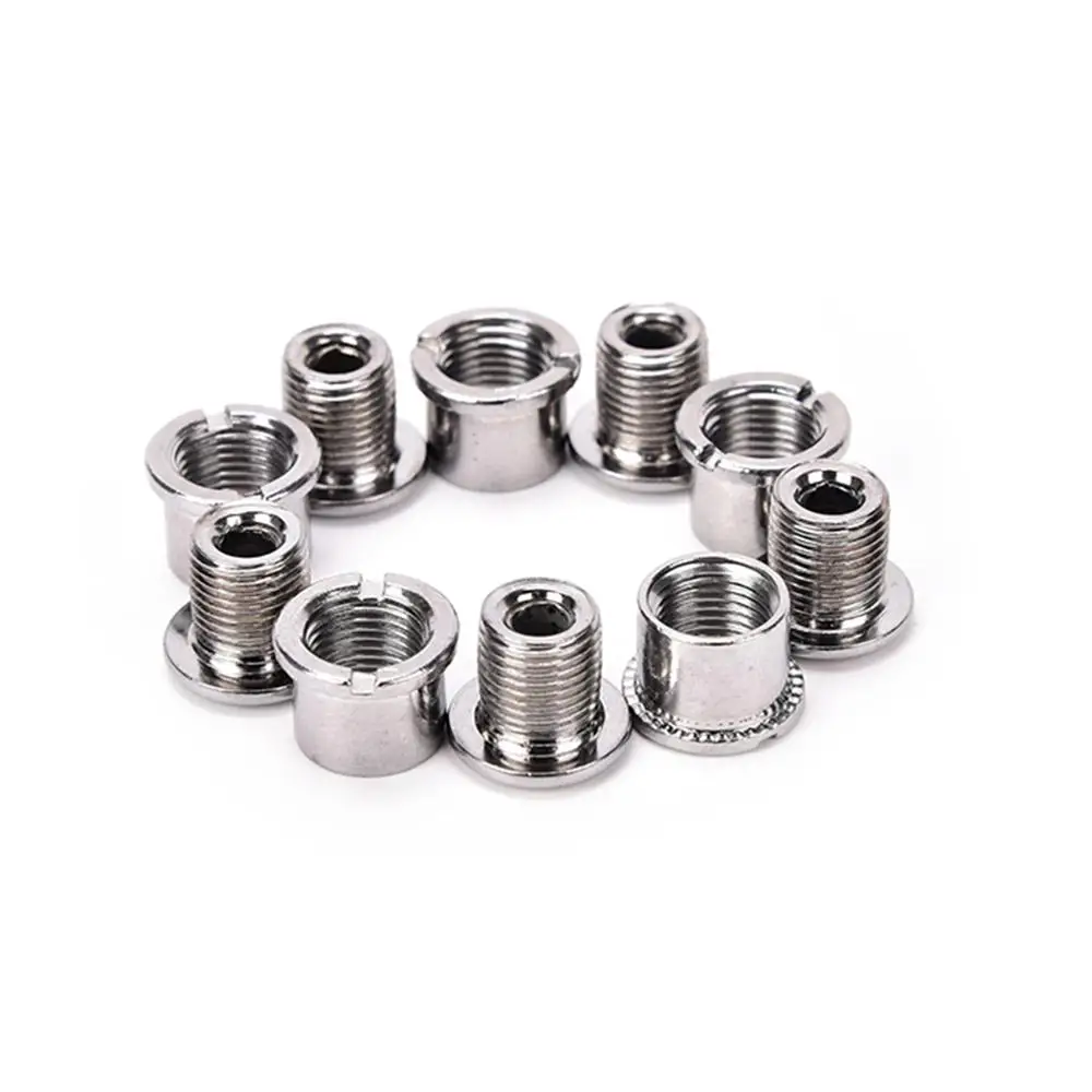 5pcs/pack Crankset Bolts Crank Bolts Bike Chainring Bolts Bicycle Crank Screws Nut