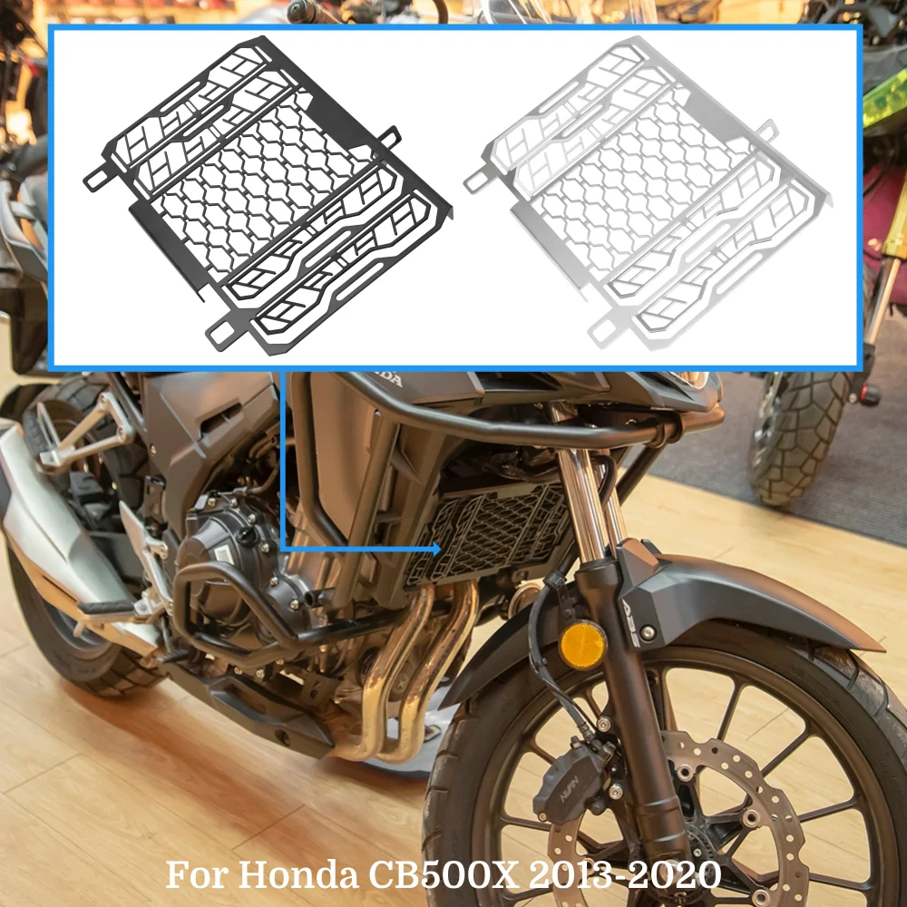 

Motorcycle Radiator Grille Cover Engine Steel Guard Protector for Honda CB500X CB 500X CB500 X 2013-2020 2014 2015 2017 2016