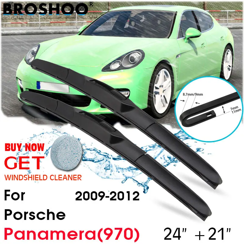 Car Wiper Blades Front Windscreen Windshield Wipers Blades Auto Accessories For Porsche Panamera(970) 24