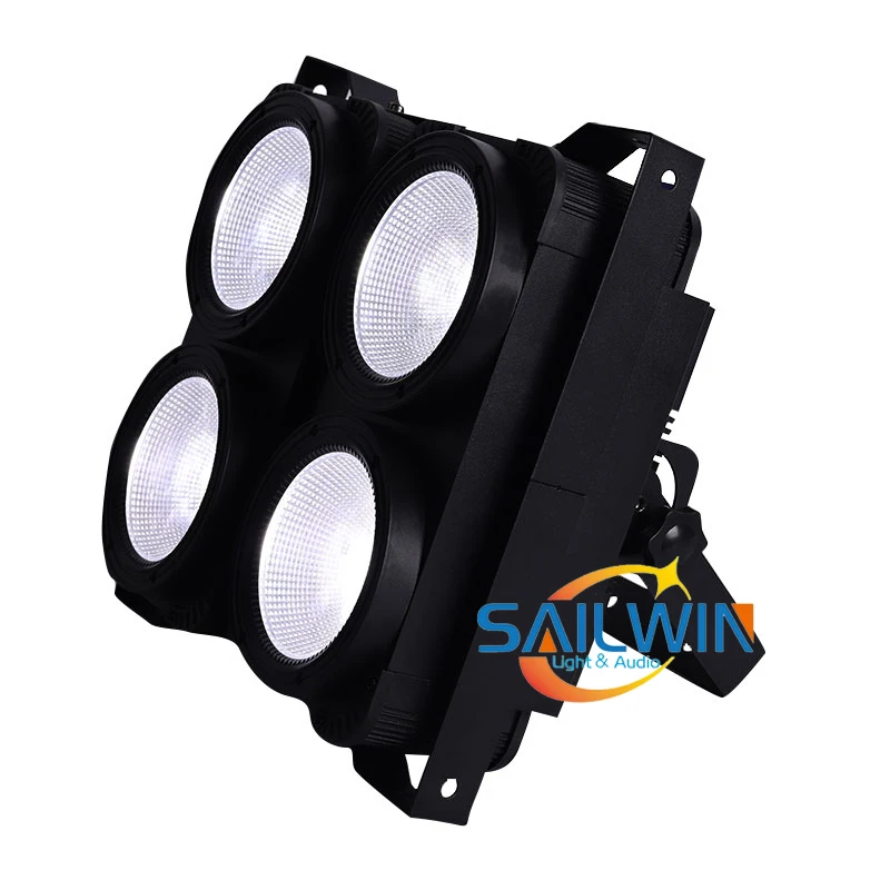 

STOCK Stage Light 4x100W 2in1 COB LED Blinder WarmWhite Audience 4 EYES LED Blinder Lights Stage Studio Theater DJ Lighting