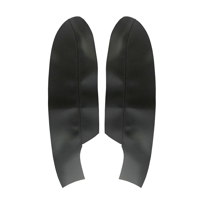 ONLY 3 DOORS Car Accessories Front 2 Doors Armrest Panel Microfiber Leather Cover Trim For VW Polo 2011 2012 2013 2014 2015 2016