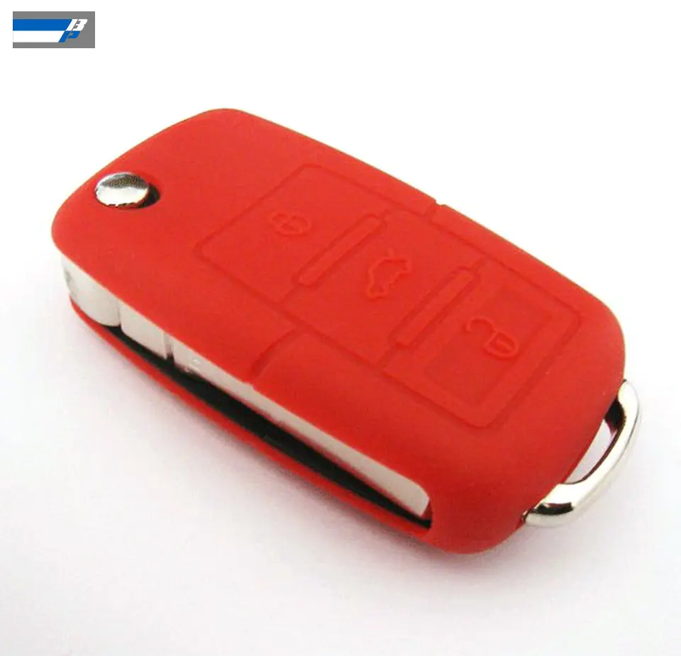 

Silicone Remote Control Car Key cover Case for VW polo passat b5 golf 4 5 6 jetta mk6 tiguan Gol CrossFox Plus