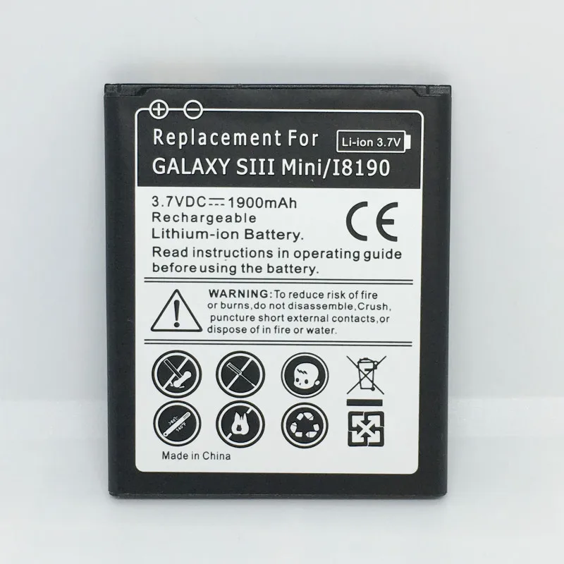 EB-L1M7FLU Replacement Battery For Samsung Galaxy S3 mini i8160 i8190 Ace2 S7562 Battery S3mini EB425161LU