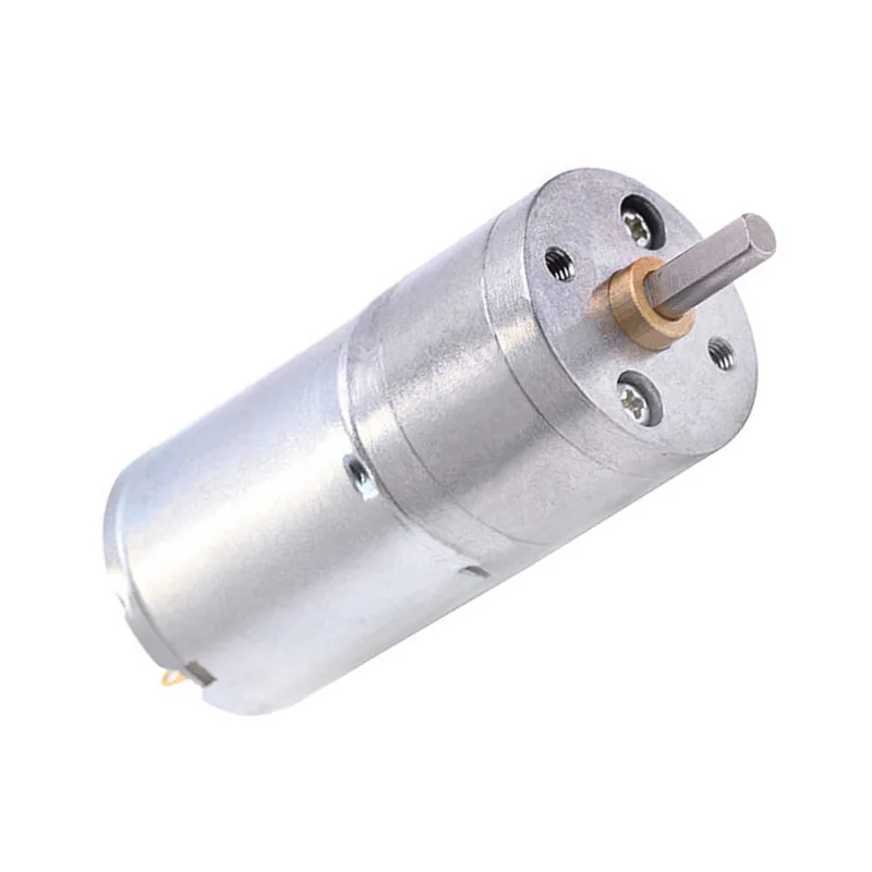 GA25-370 DC motor geared motor 6V 12V high torque electric gear motor 5/10/15/30/60/100/150/200/300/400/500/1000/1200rpm