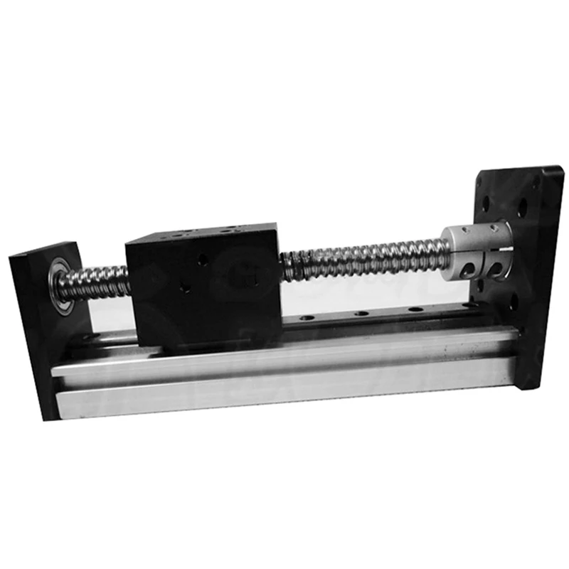 

High Precision CNC SGX 1204 Ballscrew Sliding Table effective stroke 100mm+1pc nema 23 stepper motor XYZ axis Linear motion