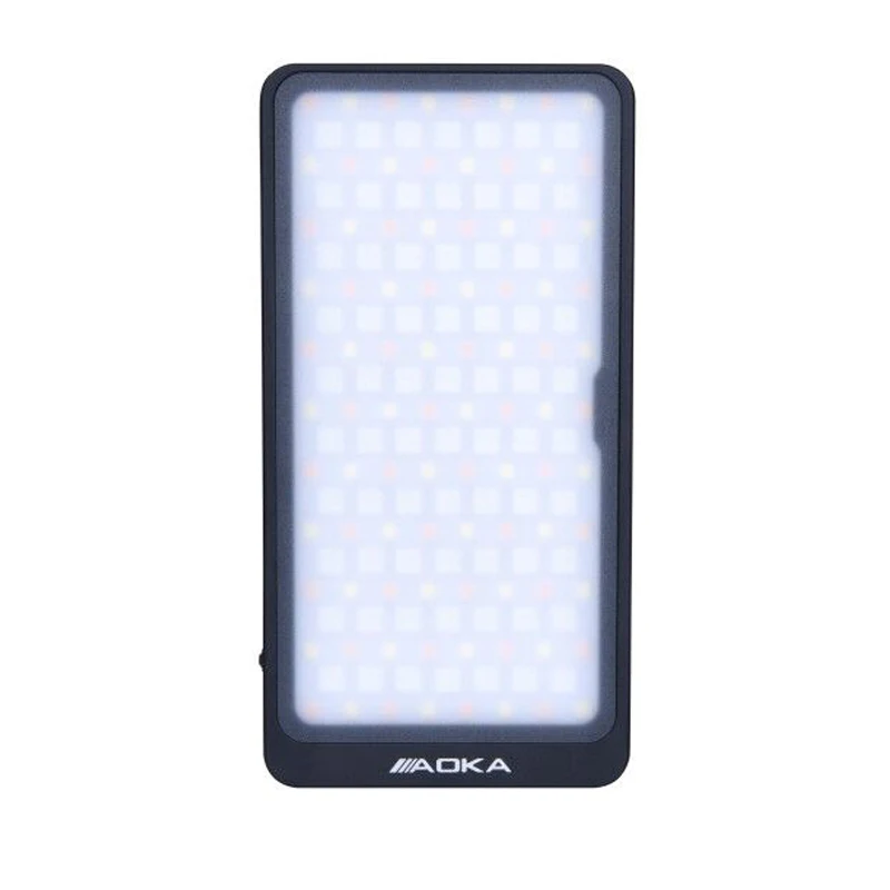 AOKA FL-70RGB التصوير الفوتوغرافي المحمولة ثلاثة ألوان LED ملء ضوء ل هاتف مزود بكاميرا