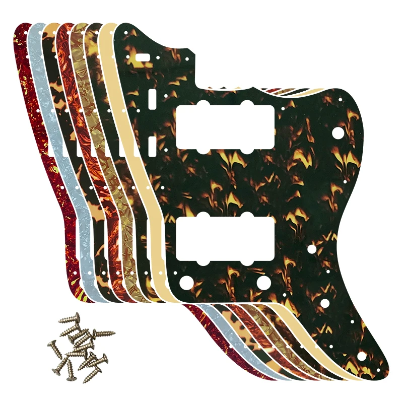 Xin Yue Custom Guitar Pickguards Suit For US FD Squier Vintage Modified Jazzmster Scratch Plate Replacement Many Colors