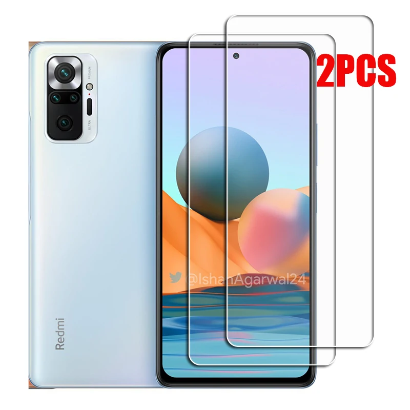 For Xiaomi Redmi Note 10 Pro Global Tempered Glass Protective ON Note10Pro M2101K6G 6.67INCH Screen Protector Phone Cover  Film