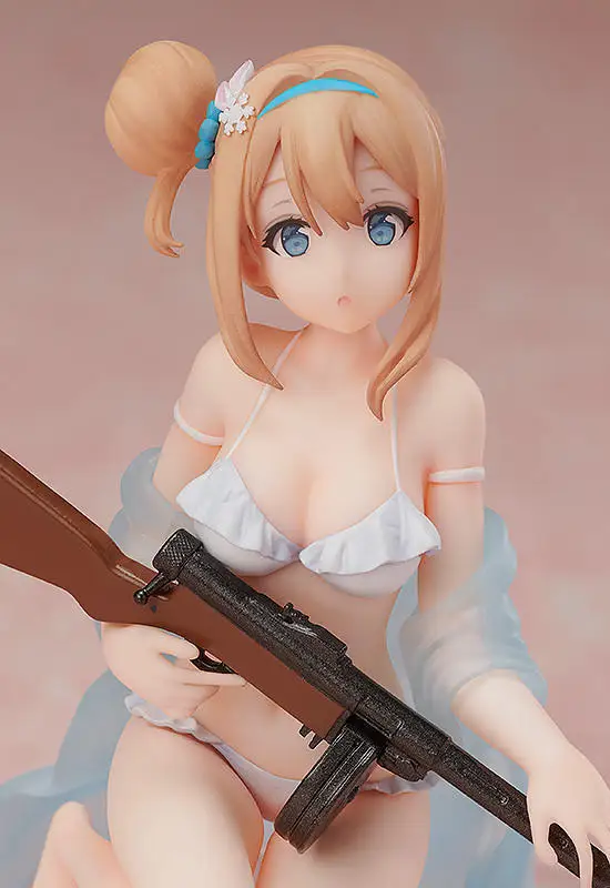 Native Anime Girls Frontline Figure Suomi KP-31 Doll Swimsuit Japanese Sexy Girl PVC Action Figurine Model Collection Toy Gift