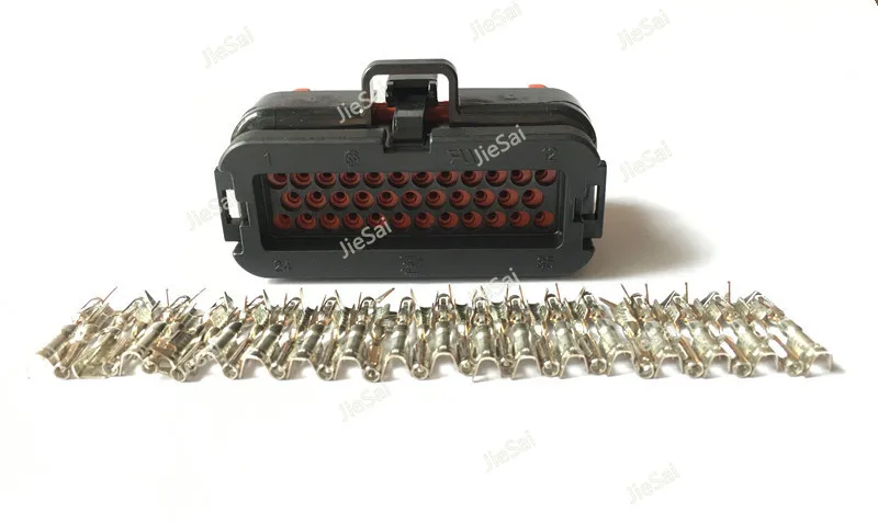 High Quality 35 Pin 776164-1 Tyco AMP Female Waterproof Automotive Connector Plug With Terminals