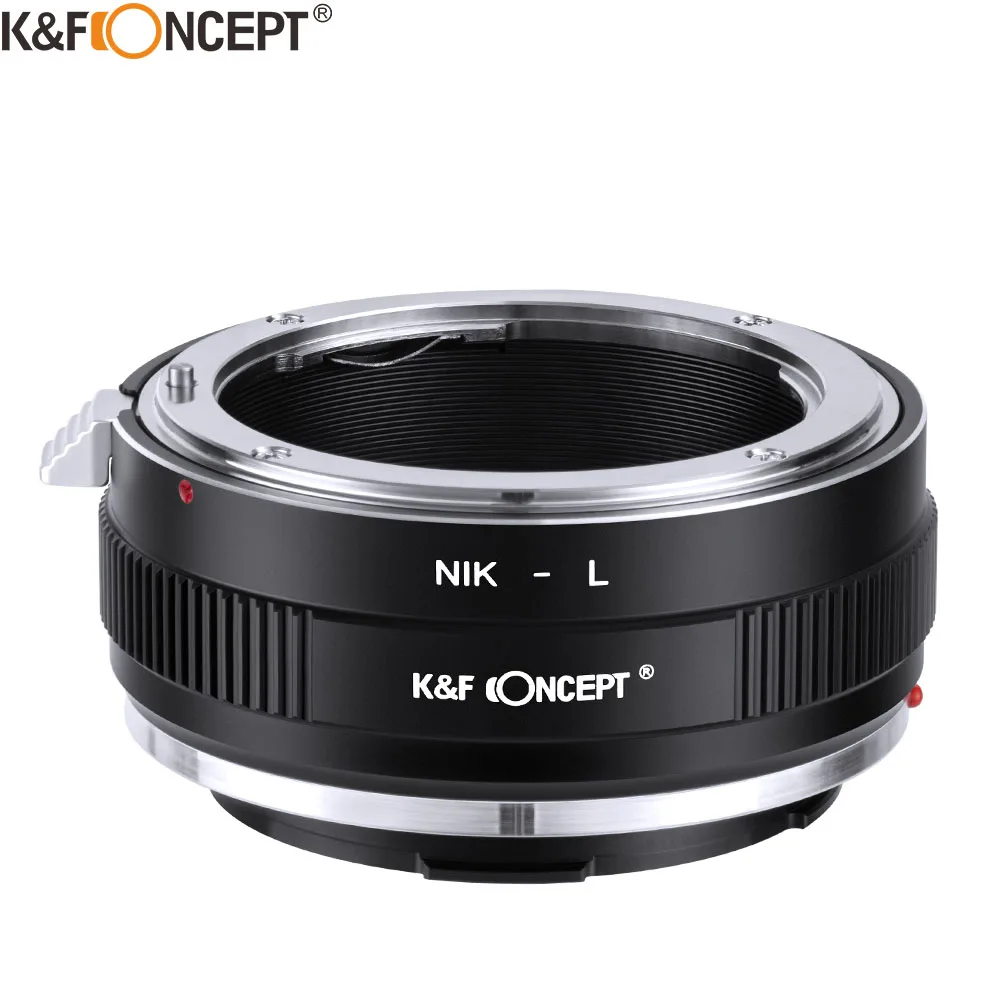 

K&F Concept Nik-L Camera Lens Adapter Ring for Nikon F AI Lens to Sigma Leica Panasonic L Mount Camera Body