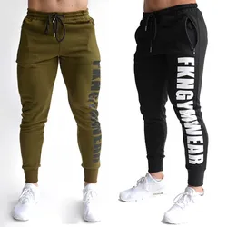 Cotton Fitness Pants Men Sport 2020 Sweatpants Running Jogging Pants Workout Joggers Trousers Men Gym Sportswear Bottoms