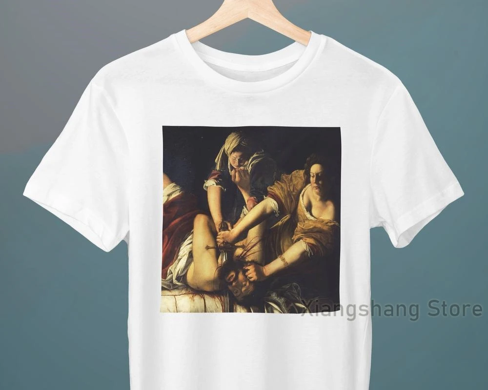 Judith Slaying Holofernes Artemisia Gentileschi Painting Unisex T-Shirt Art T-Shirt Gift for Her Gift for Him Art Lover Gift