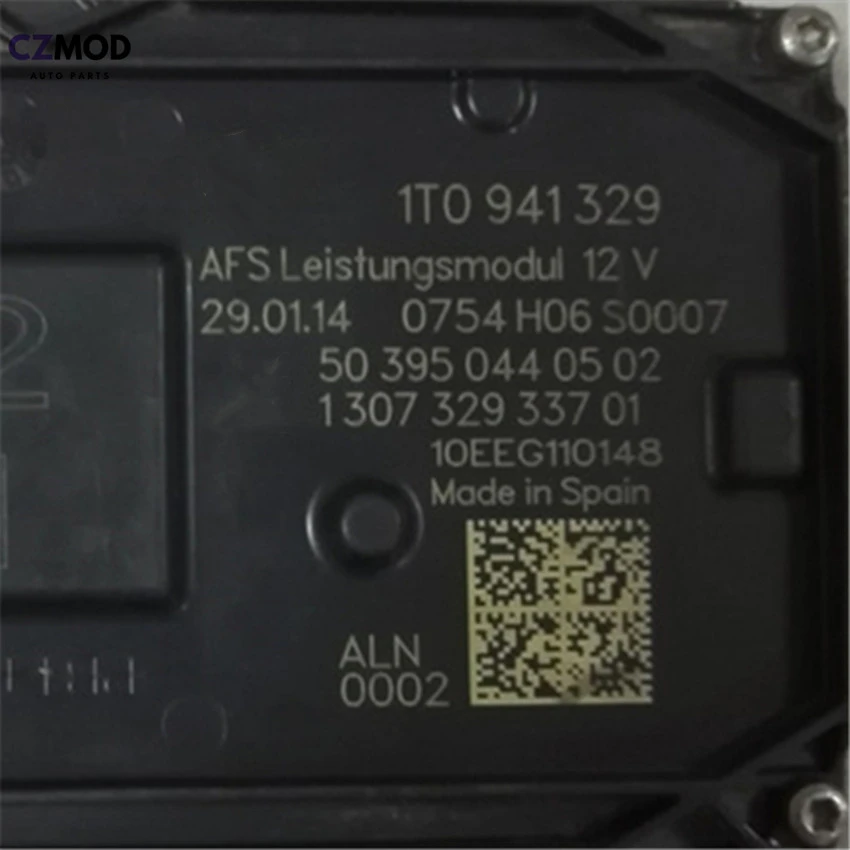 Système d'éclairage avant adaptatif Leistungsmodul AFS pour VW, accessoires de voiture d'origine, 1T0, 941, 329, 12V, 1T0941329, 130732933701, CZMOD