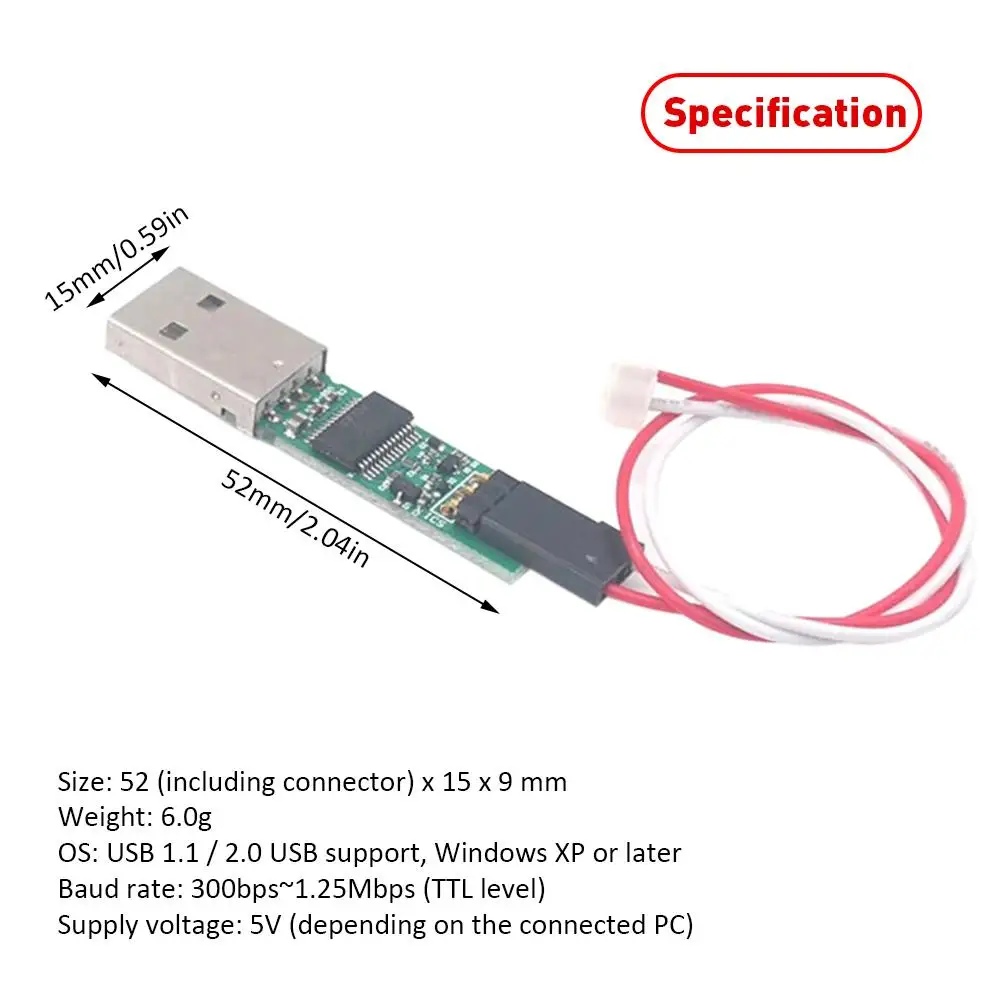 DasMikro ICS USB Adapter HS For Kyosho Mini-Z KYO82083 RC Car Parts KO PROPO High Speed ICS USB Adapter RC Car Parts