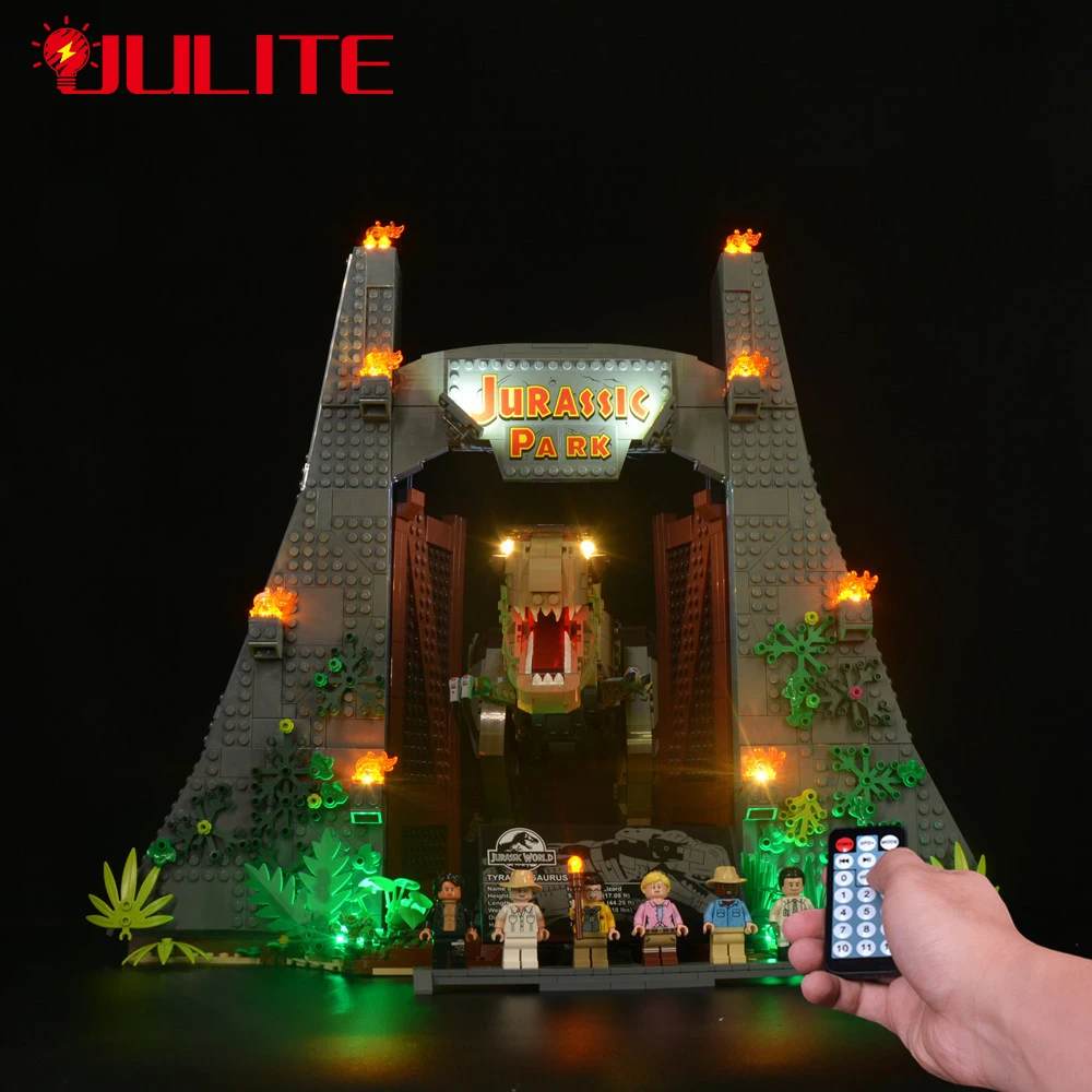 LED Light  Kit For Jurassic Park Toy  Lighting Set Compatile With 75936 DIY Toys Set (Not Included Building Blocks)