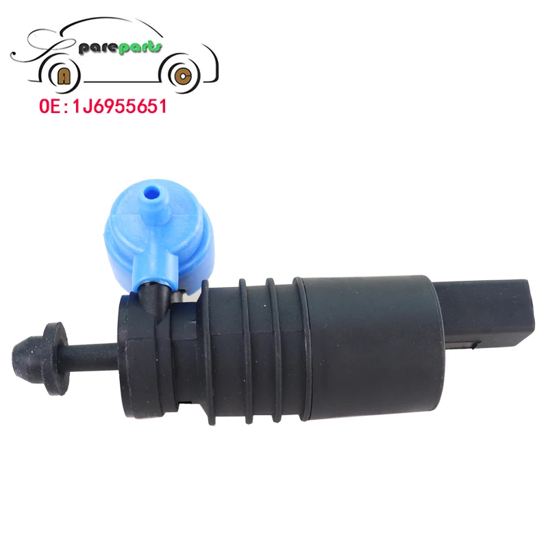 Windshield Washer Pump For Audi A3 A4 A6 Q3 Q5 Q7 S4 S6 Jetta Touareg Tiguan 1K6955651 2108691021 67128377987 1T0955651A