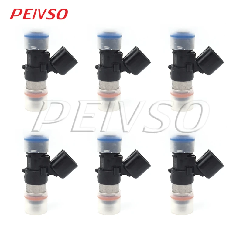 PEIVSO 6pcs 0280158191 BR3Z9F593B Fuel Injector For FORD LINCOLN TRANSIT 150 250 350 F-150 EXPLORER MKS MKT 3.5L 3.7L