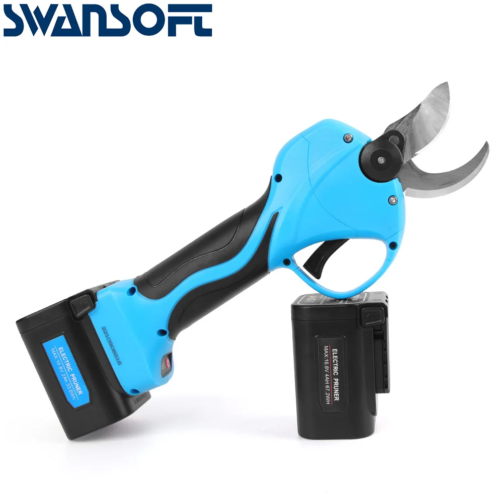 SC-8608 16.8V Cordless Pruner Lithium-ion Pruning Shear Electric Tree Branches garden tools electric Efficient scissors Bonsai