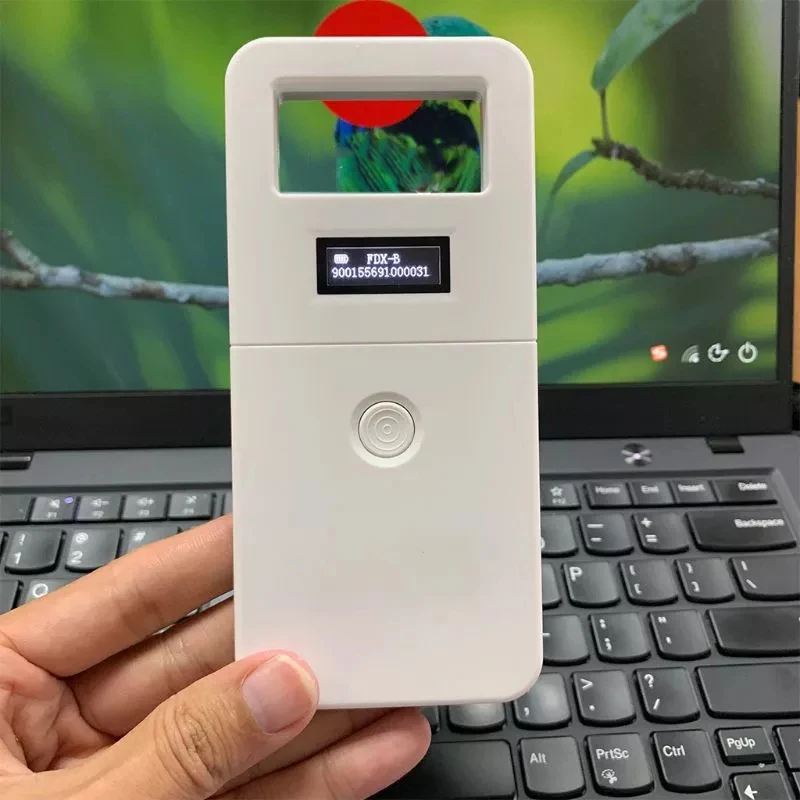 FDX-B Dier Huisdier Id Reader Chip Transponder Usb Rfid Handheld Microchip Scanner Voor Hond Katten Paard