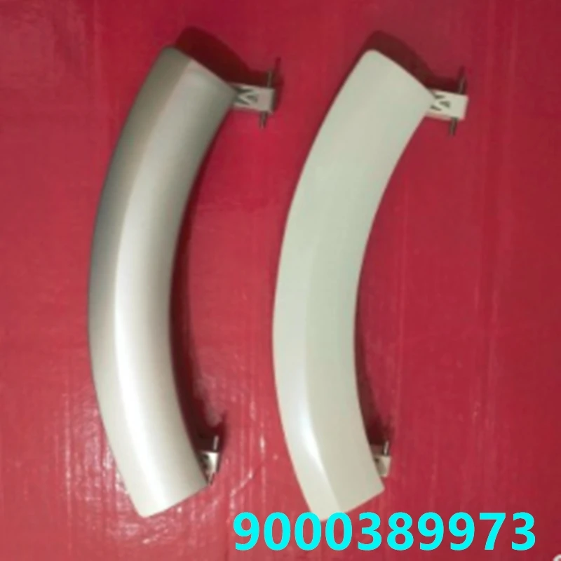 1PCS washing machine Drum washer door handle  silvery color 9000389973