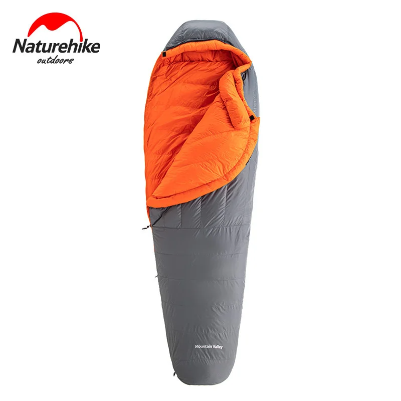 Naturehike ULG400 ULG700 ULG1000 Upgrade ULG Winter Goose Down Mummy Warm Sleeping Bag 800FP Comfort Temperature -4℃ -10℃ -15℃