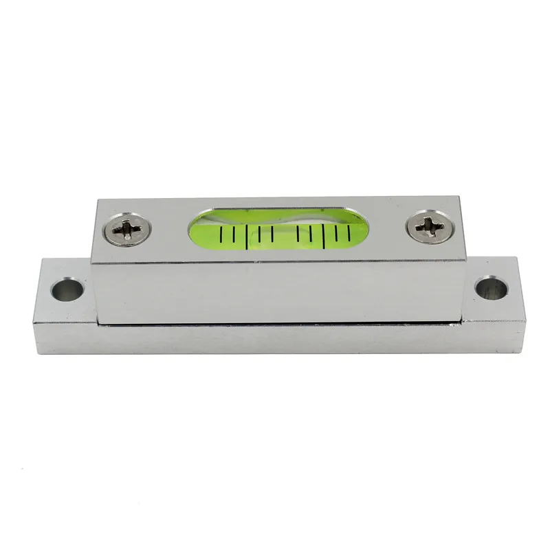 High Precision Small Level Bubble Mini Strip Level Adjustable small square metal strip Horizontal bubble