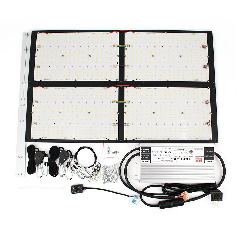 Figolite V5 QB272 480W Samsung lm301h mix 660nm uv ir full spectrum LED grow light board