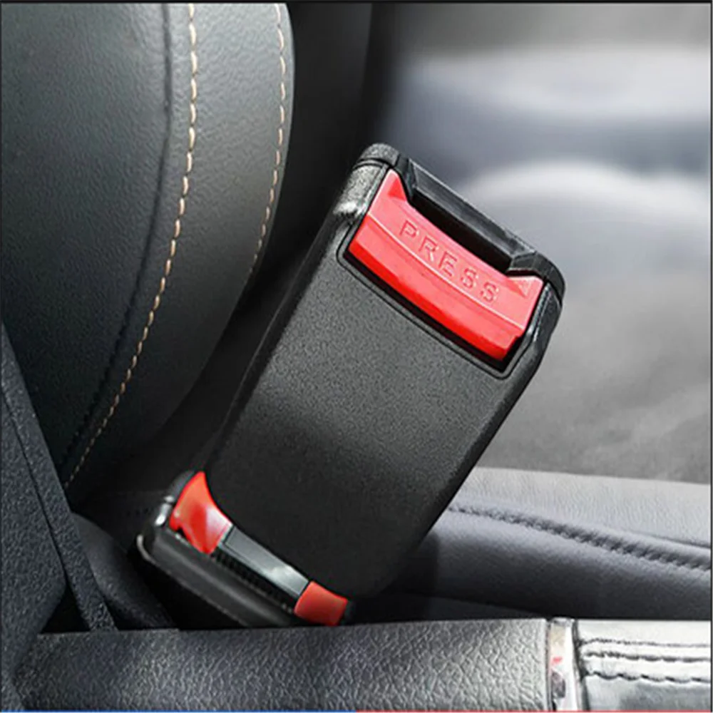 Car Seat Belt Clip Extension Plug Car Safety Seat Lock Buckle Seatbelt Clip Extender ремень безопасности Converter Accessories