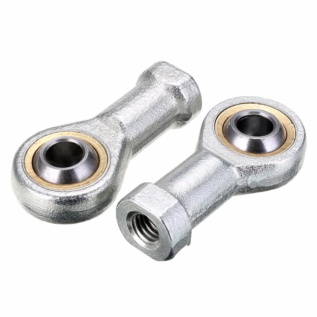 

2pcs SI8T/K End Ball Joint Bearing Set 8mm Internal Female Metric Thread Rod with High Hardness