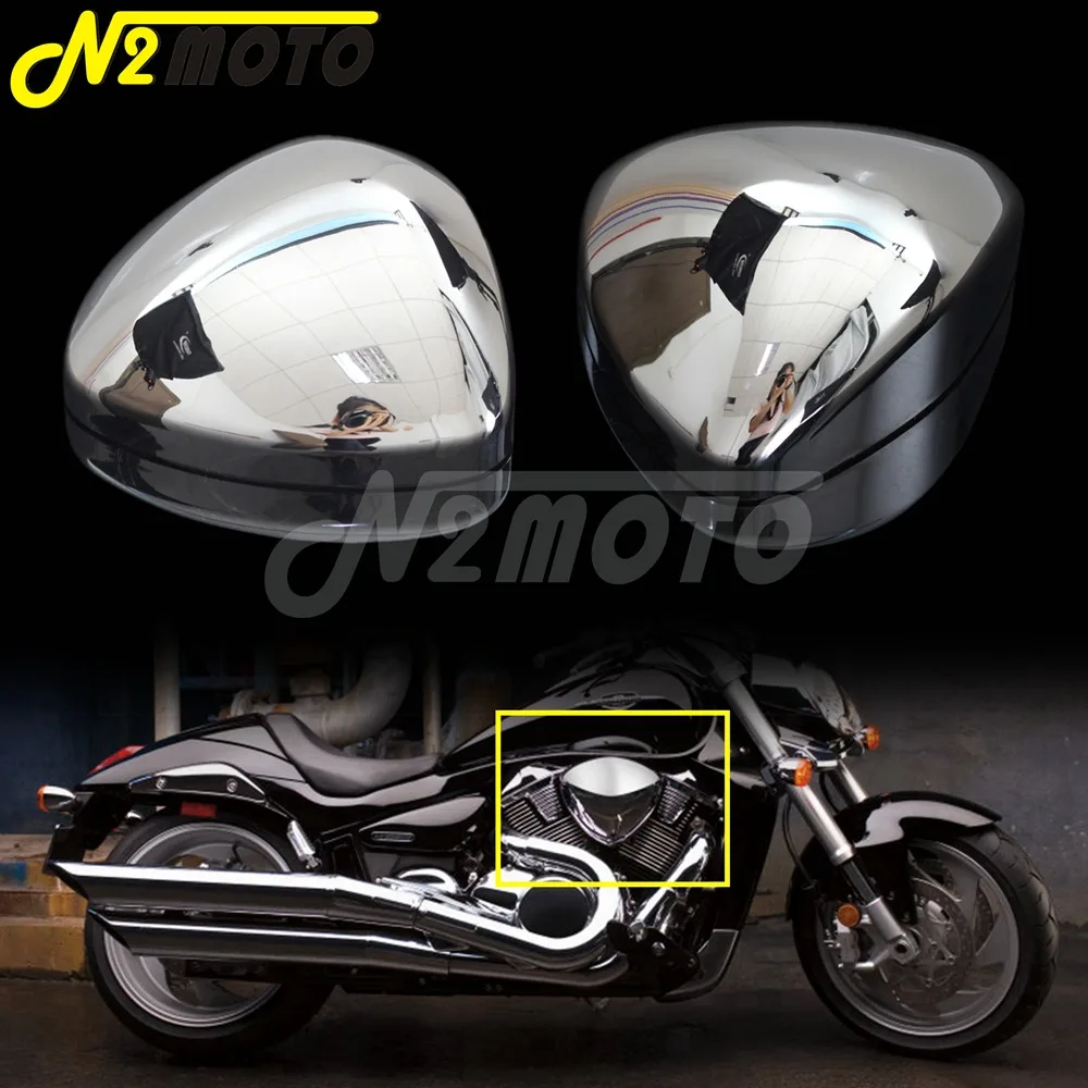 

High Chrome ABS Plastic Motorcycles Intake Air Filter Cleaner Cover for SUZUKI BOULEVARD M109 M109R VZR1800 2005-2016