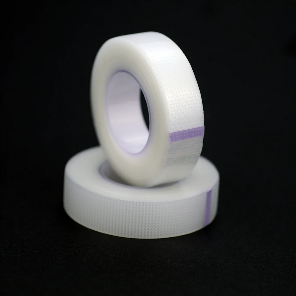 10 pcs Transparent Medical PE Adhesive Tape Under Eye Pad Tape For False Eyelash Breathable Easy to Tear Make Up Tools