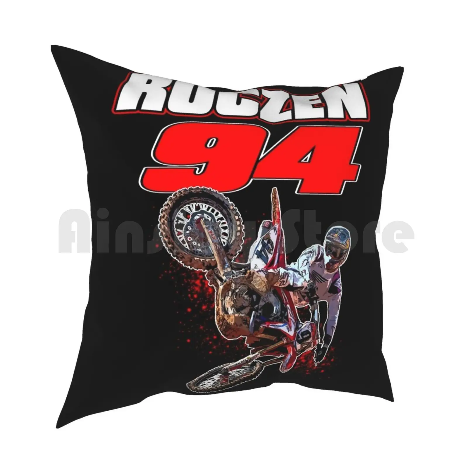 Ken Kr94 Roczen Supercross And Motocross World Fan Art Pillow Case Printed Home Soft DIY Pillow cover Ken Roczen Kr94