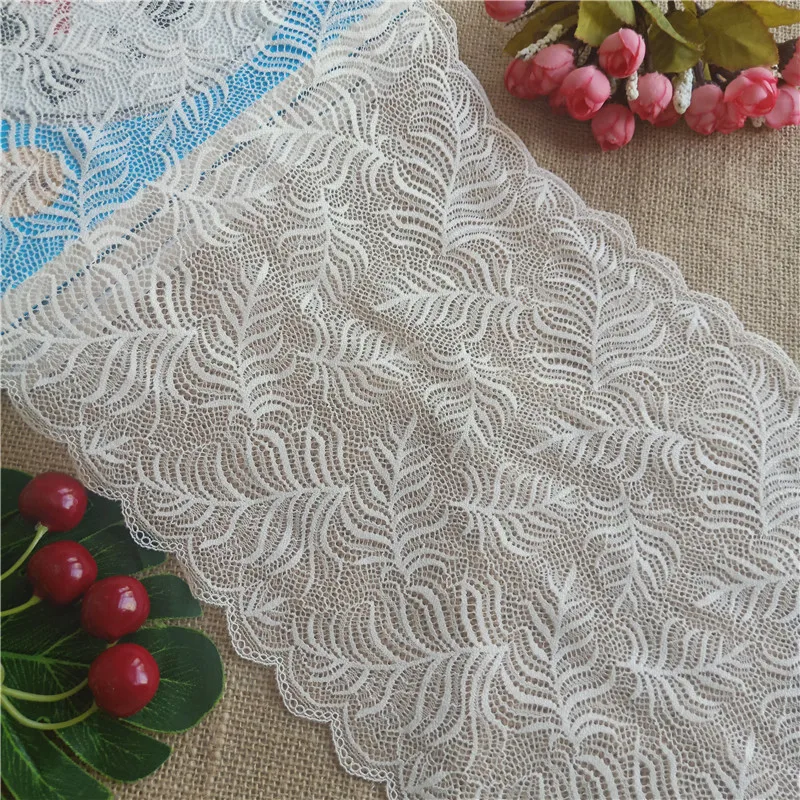 28-5 25cm Lace Lace Decoration Black Lace Edge Clothing Decoration DIY Handmade Lace Lace E2136 Dress Decoration
