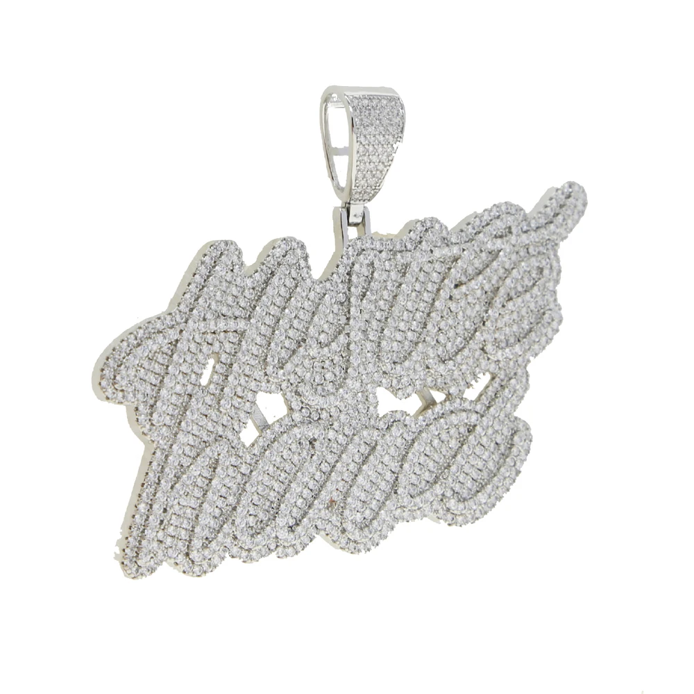 Argento Sterling .925 Orecchini Quadrato Danza Zircone Cubico Placcato