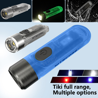 100% Original NITECORE TIKI GITD TIKI LE 300 Lumens MINI futuristic keychain light USB-C Rechargeable