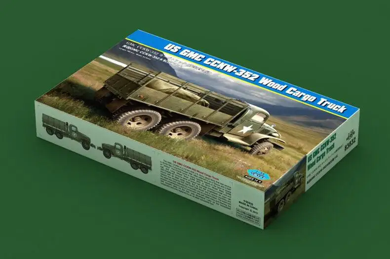 

Модель Hobbyboss 83832, модель 1/35, США, стандартная деревянная грузовая машина