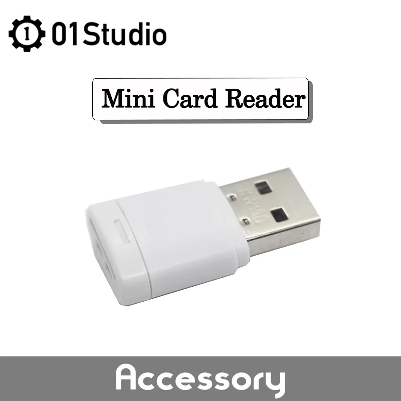 01Studio Mini lecteur de carte carte MicroSD SDHC SDXC